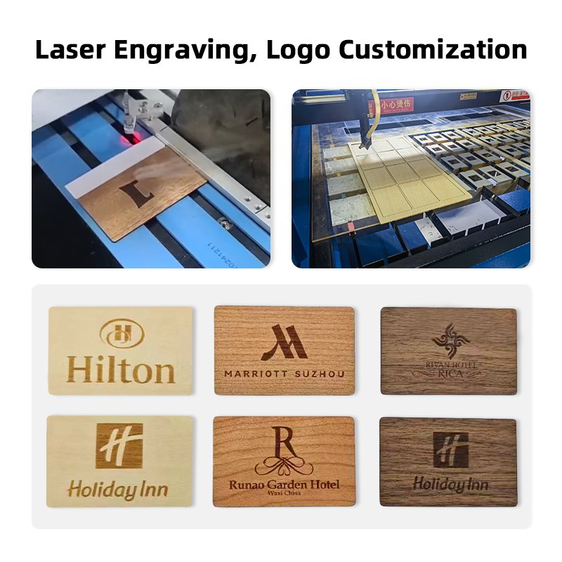 wood card