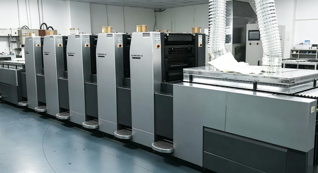 Heidelberg 4-color prvrinting machine